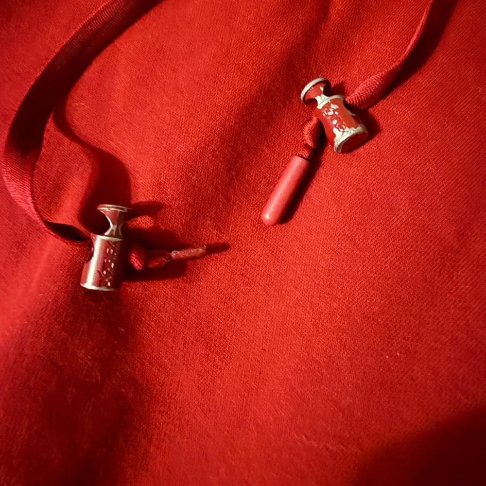 POPFLEX Deep Red Hoodie - Picture 2 of 5